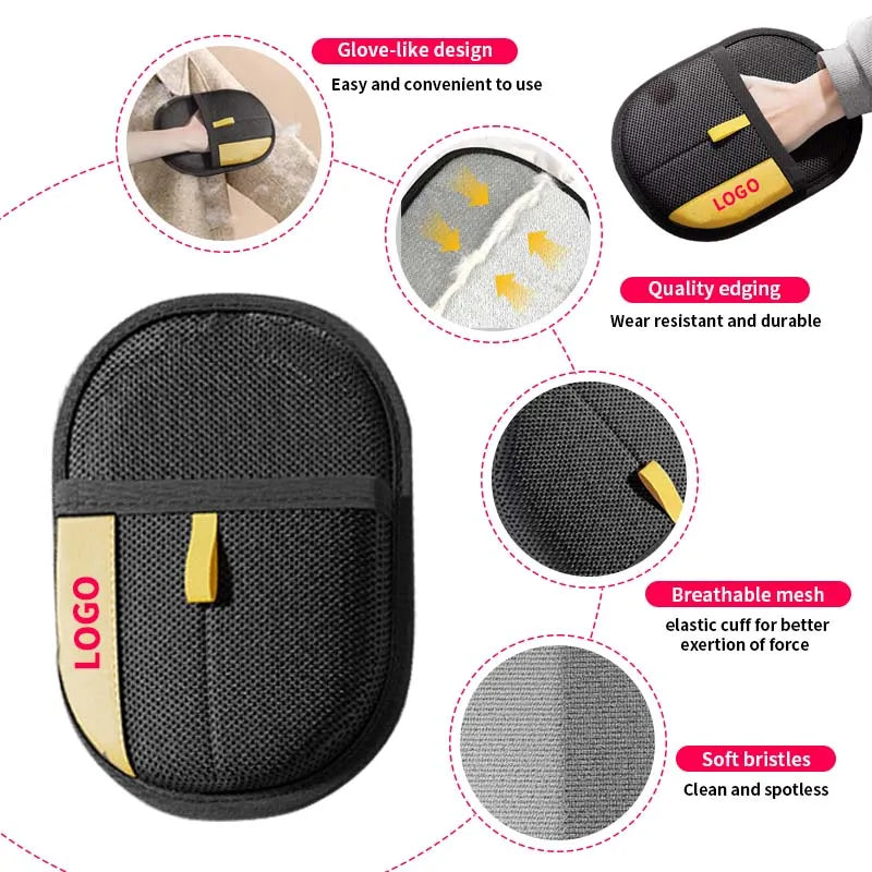 Gant de Toilettage Anti-Poils